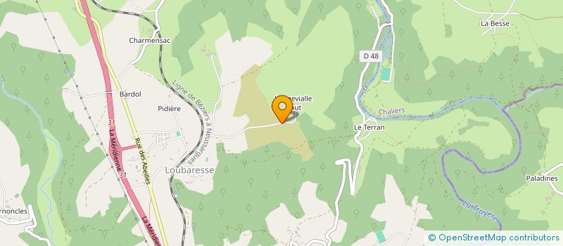 localisation de l'entreprise GAEC DU BREUIL à CHALIERS
