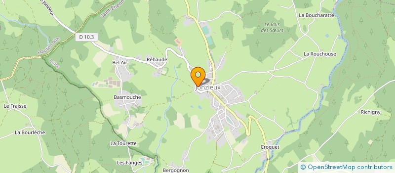 localisation de l'entreprise GAEC DU BRUAND à SAINT-REGIS-DU-COIN
