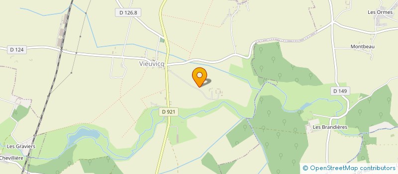 localisation de l'entreprise GAEC DU BUISSON BOUILLON à VIEUVICQ