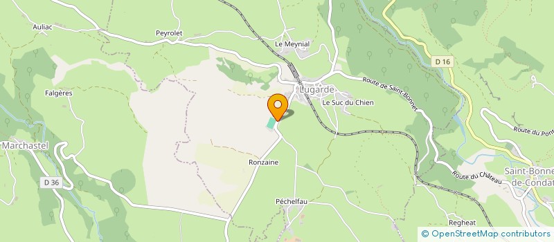 localisation de l'entreprise GAEC DU CAIRE à LUGARDE