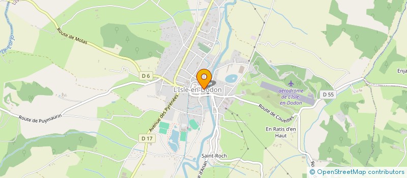 localisation de l'entreprise GAEC DU CALMIL à SERRES-SUR-ARGET