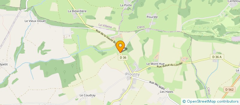localisation de l'entreprise GAEC DU CALVAIRE à CONDE-EN-NORMANDIE