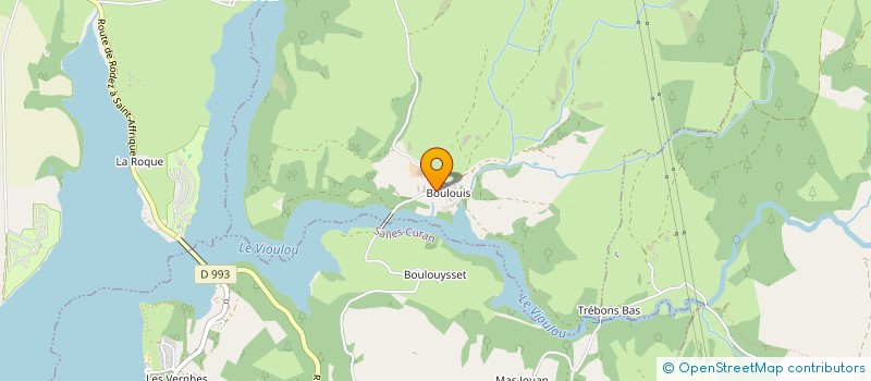 localisation de l'entreprise GAEC DU CAMPET  PRADES-SALARS