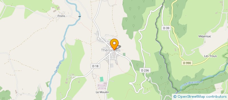 localisation de l'entreprise GAEC DU CARLADEZ à LACROIX-BARREZ