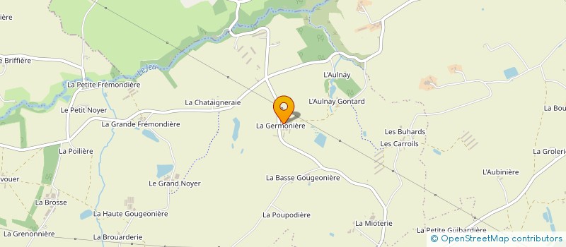 localisation de l'entreprise GAEC DU CARREFOUR à CHEMILLE-EN-ANJOU