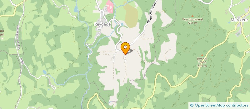 localisation de l'entreprise GAEC DU CASSAN  REYGADE