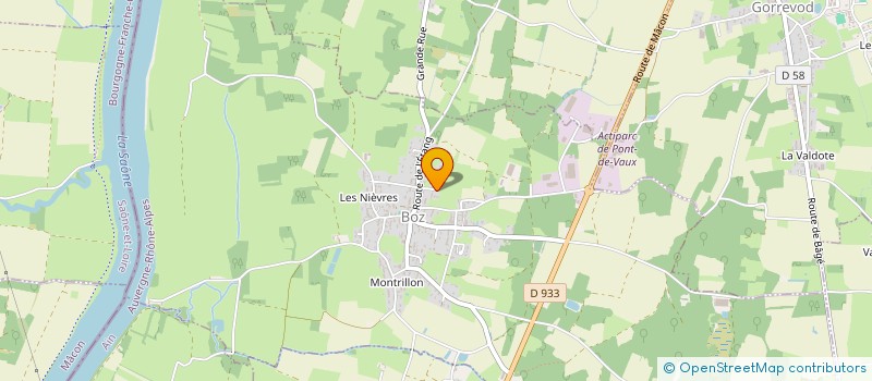 localisation de l'entreprise GAEC DU CERNAY  BOZ