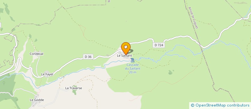 localisation de l'entreprise GAEC DU CEZALIER à MARCENAT