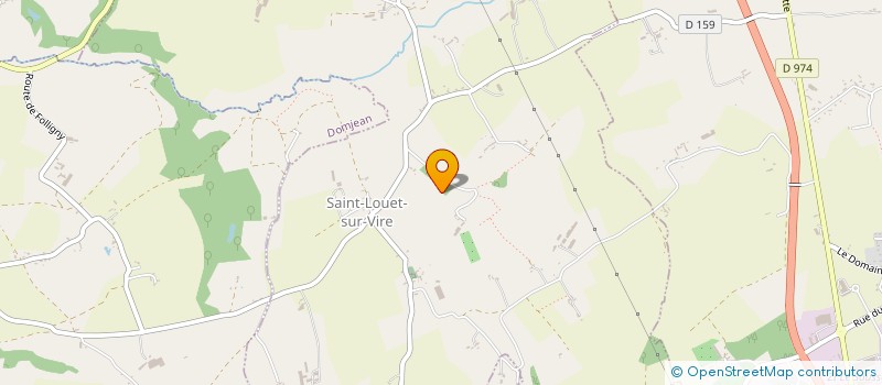 localisation de l'entreprise GAEC DU CHAMP DE L'IF à SAINT-LOUET-SUR-VIRE