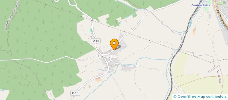 localisation de l'entreprise GAEC DU CHAMP DE LA CANNE  DOMBROT-LE-SEC