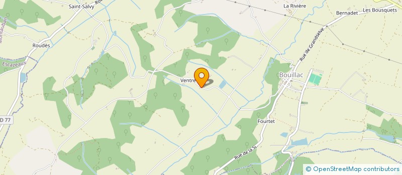 localisation de l'entreprise GAEC DU CHATEAU DE SAINT SALVY à BOUILLAC