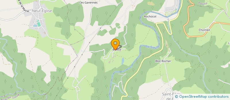 localisation de l'entreprise GAEC DU CHATEAU ROCHER à MENAT