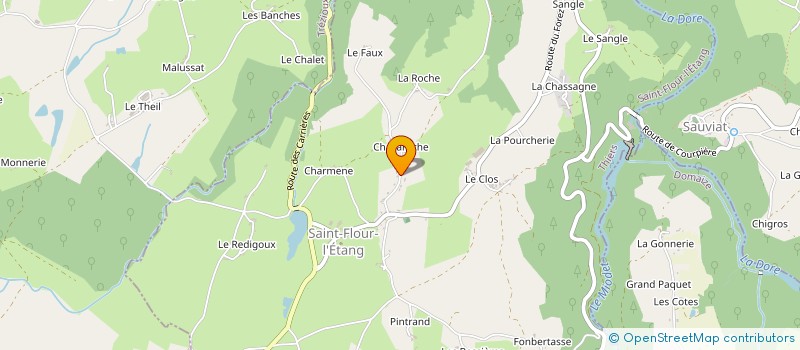 localisation de l'entreprise GAEC DU CHEIX à DOMAIZE