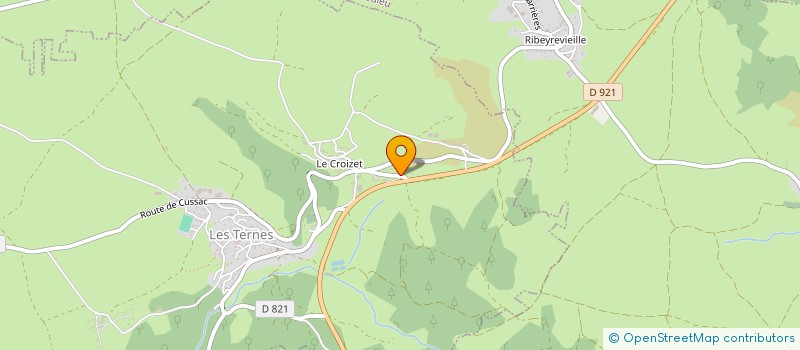 localisation de l'entreprise GAEC DU CHEMIN DE L'ESPOIR à LES TERNES
