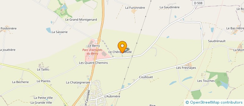 localisation de l'entreprise GAEC DU CHENE FRESNAYES  MARTIGNE-SUR-MAYENNE