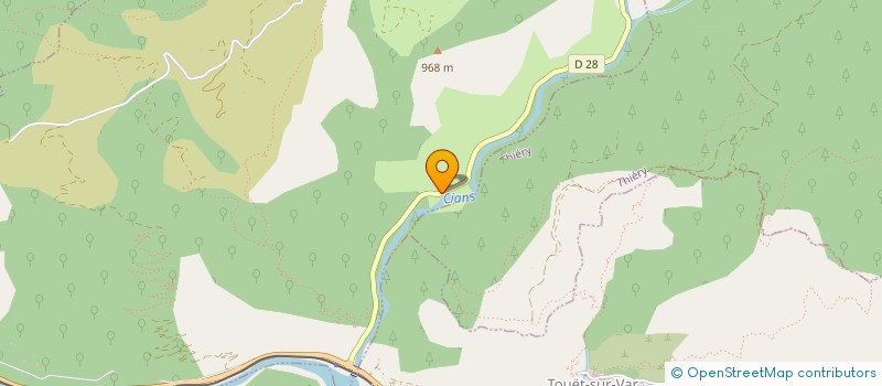 localisation de l'entreprise GAEC DU CIANS à RIGAUD