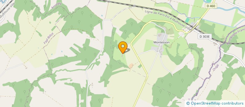 localisation de l'entreprise GAEC DU CLEMATIN à PIERREMONT-SUR-AMANCE
