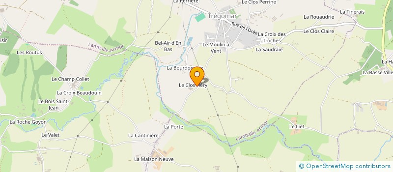 localisation de l'entreprise GAEC DU CLOS MEHEUST à LAMBALLE-ARMOR