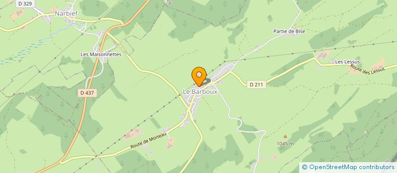 localisation de l'entreprise GAEC DU CLOS ROY  LE BARBOUX