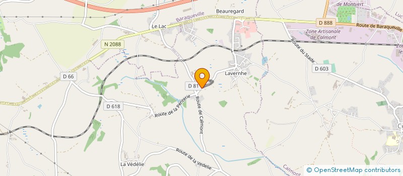 localisation de l'entreprise GAEC DU COLLINAIRE à MANHAC