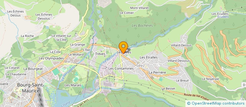 localisation de l'entreprise GAEC DU COMBOTTIER  SEEZ