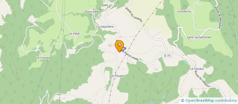 localisation de l'entreprise GAEC DU COUDOL  VIALA-DU-TARN