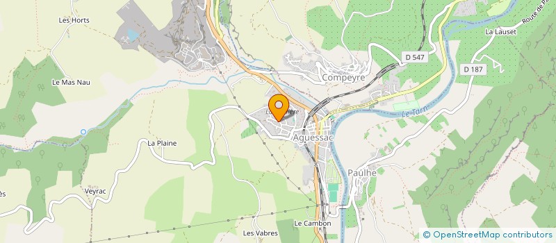 localisation de l'entreprise GAEC DU COUSTADOU à VERRIERES