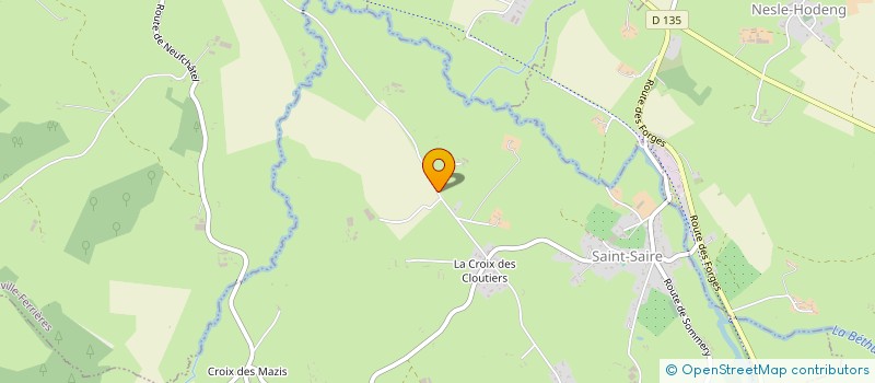 localisation de l'entreprise GAEC DU DAMBEC à SAINT-SAIRE