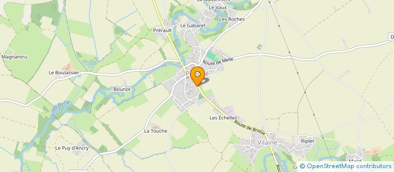 localisation de l'entreprise GAEC DU DAUPHIN à LUCHE-SUR-BRIOUX