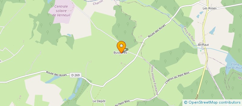 localisation de l'entreprise GAEC DU DEFFEND à CHARRIN