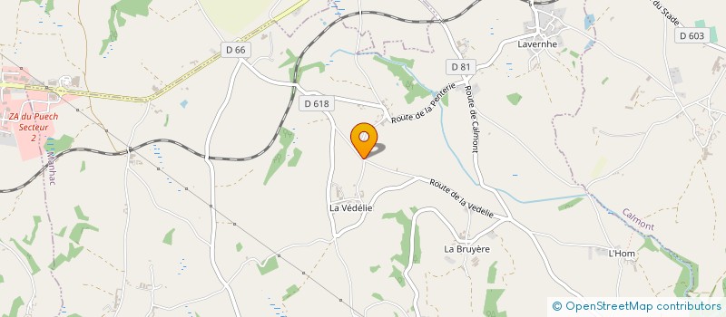 localisation de l'entreprise GAEC DU DEVEZOU à MANHAC