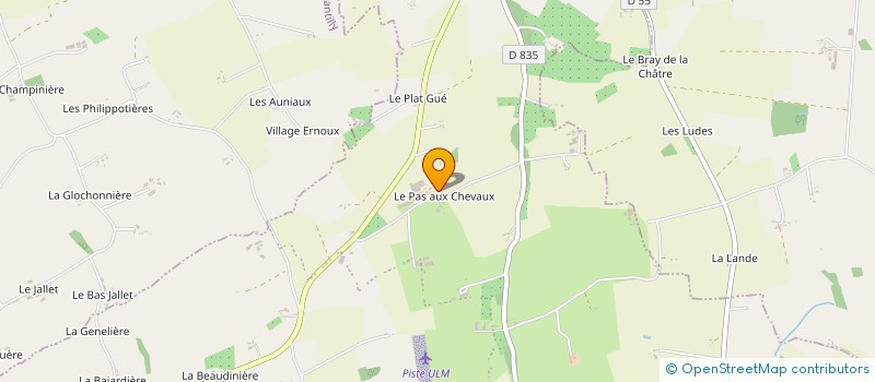 localisation de l'entreprise GAEC DU DOBAIR à PASSAIS VILLAGES