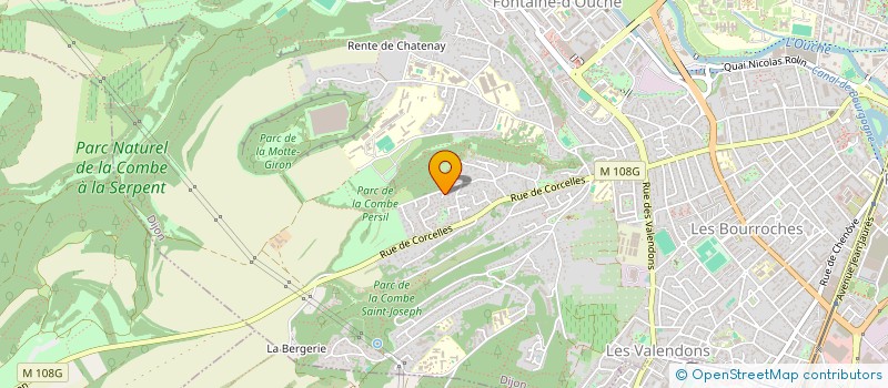 localisation de l'entreprise GAEC DU DOMAINE DE LA CRAS à DIJON