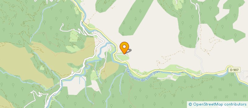 localisation de l'entreprise GAEC DU FESQUET  SAINT-ANDRE-DE-VALBORGNE