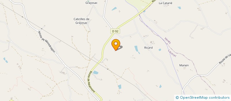 localisation de l'entreprise GAEC DU FONTBEAL à SAINT-JULIEN-DU-PUY