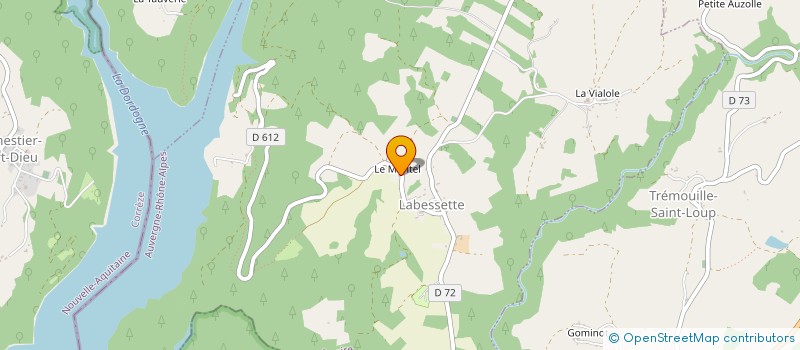 localisation de l'entreprise GAEC DU FONTILLOU à AVEZE