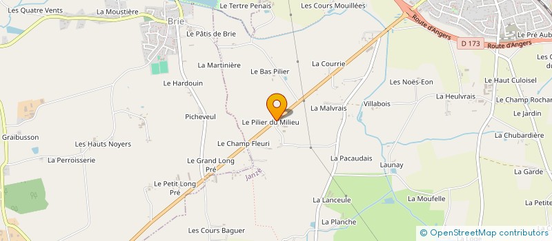 localisation de l'entreprise GAEC DU FOUGEROUX à JANZE
