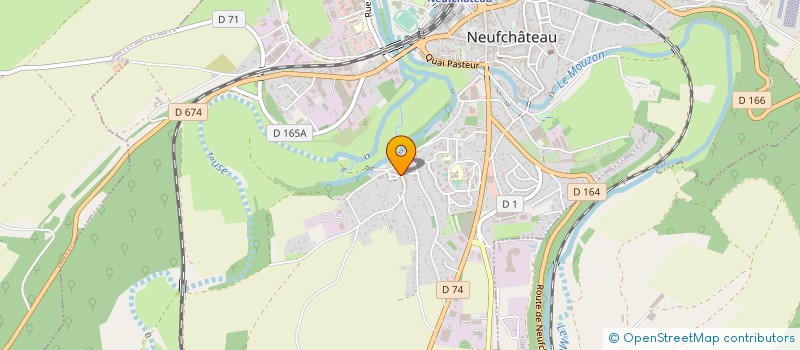 localisation de l'entreprise GAEC DU FRENE à HAGNEVILLE-ET-RONCOURT