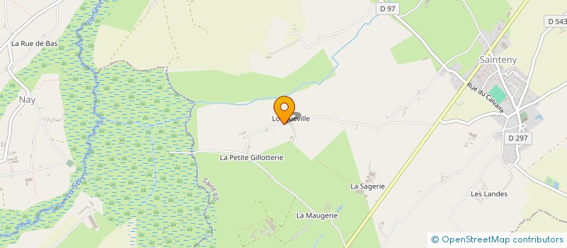 localisation de l'entreprise GAEC DU FRUITIER à TERRE-ET-MARAIS