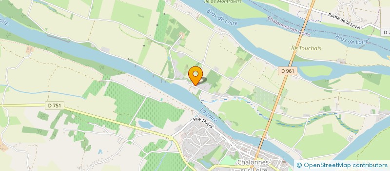 localisation de l'entreprise GAEC DU GATS à MAUGES-SUR-LOIRE