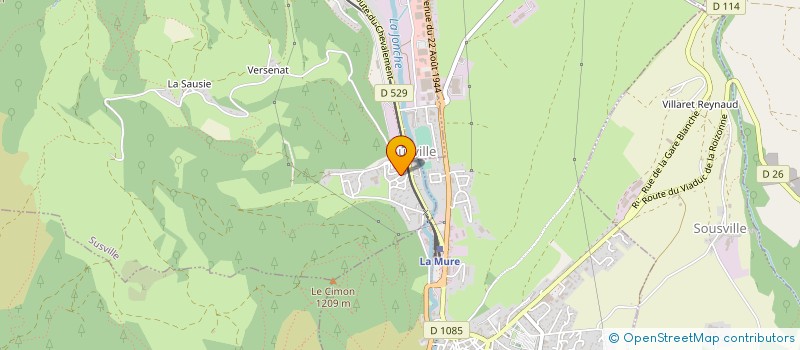 localisation de l'entreprise GAEC DU GENEVRAY à SOUSVILLE