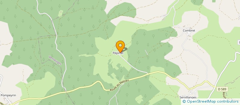 localisation de l'entreprise GAEC DU GIRAUDES à CHANALEILLES