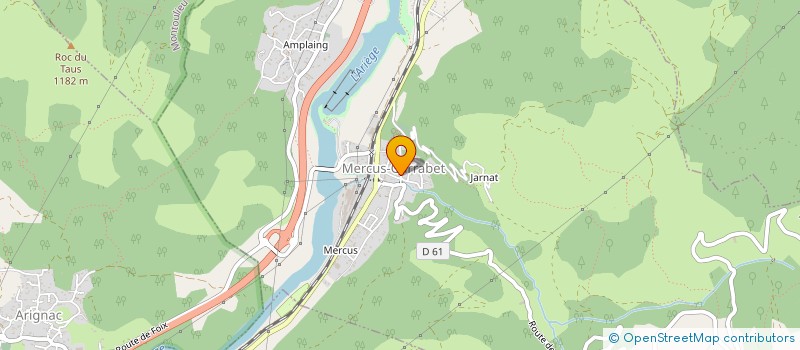 localisation de l'entreprise GAEC DU GISPET à MERCUS-GARRABET