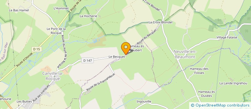 localisation de l'entreprise GAEC DU GOUBERT à SAINT-SAUVEUR-DE-PIERREPONT