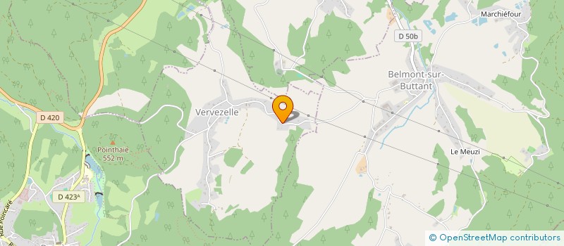 localisation de l'entreprise GAEC DU GOUTTY à VERVEZELLE