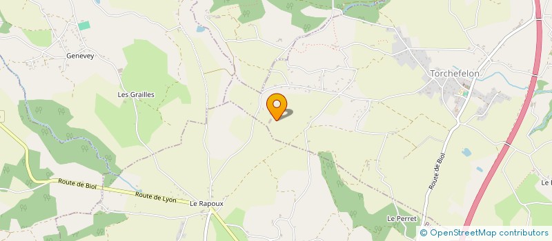 localisation de l'entreprise GAEC DU GRAND AIR à TORCHEFELON