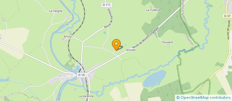 localisation de l'entreprise GAEC DU GRAND ANIZY à LIMANTON