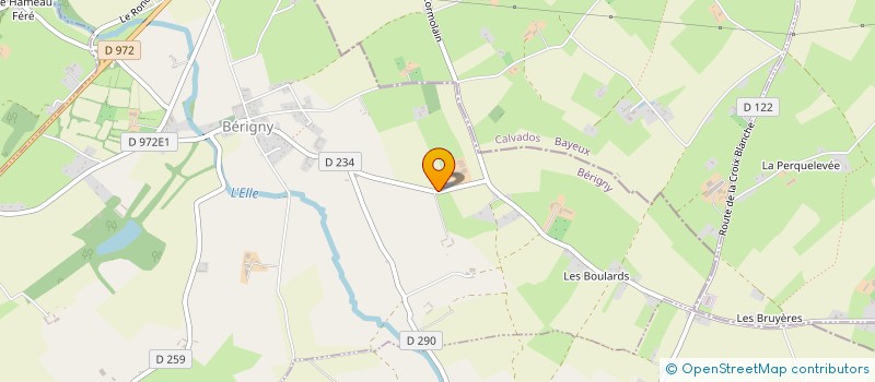 localisation de l'entreprise GAEC DU GRAND CATELET à BERIGNY
