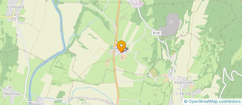 localisation de l'entreprise GAEC DU GRAND CLOS à PESSANS