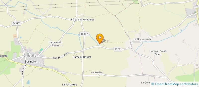 localisation de l'entreprise GAEC DU GRAND CONTE à GROSVILLE